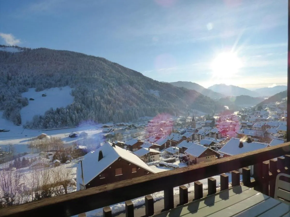 شقة Bel Appartement Renove Pour 6 Au Grand-Bornand, Balcon Expose Sud - Fr-1-458-144 رون - ألب